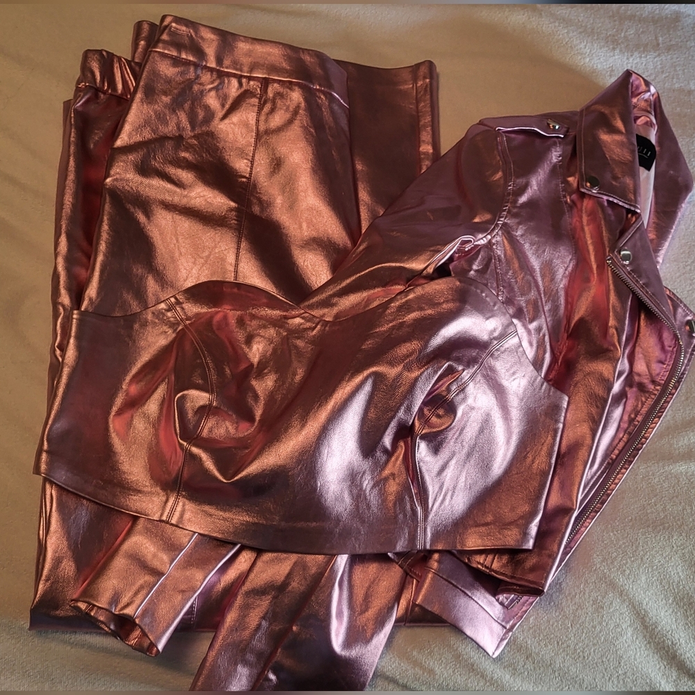 Eloquii Metallic Pink Women's SET 14/16 - Picture 8 of 8